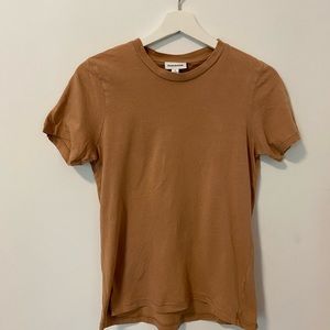 Frank and Oak - Terracotta 100% Cotton Tee